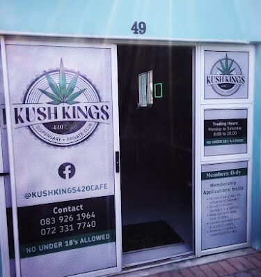 Kush Kings 420 Cafè Weed shop in Mossel Bay Eastern Cape